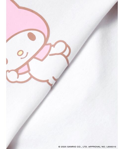 RESEXXY(リゼクシー)の「【メロクロコラボ】リボンポイントビッグTシャツ(Tシャツ/カットソー・レディース・ホワイト/ピンク・FREE)」の17枚目の写真