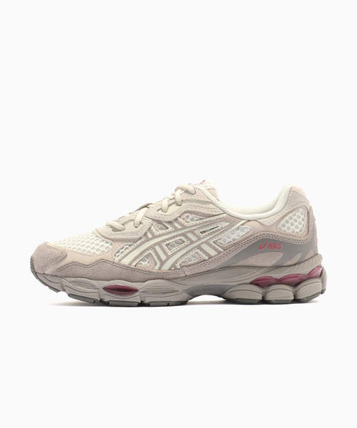 ASICS(アシックス)の「ASICS / アシックス GEL-NYC 1203A372(スニーカー・レディース・ベージュ/ブラウン・24cm/25cm)」の2枚目の写真