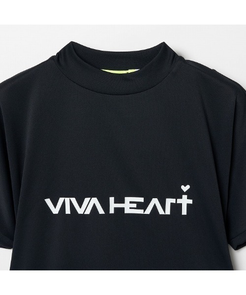 VIVA HEART(ビバハート)の「【VIVA HEART/GOLF】ハートバックダブルメッシュ半袖モックネック(シャツ/ブラウス・レディース・ブラック/ライトベージュ/ホワイト・40)」の14枚目の写真