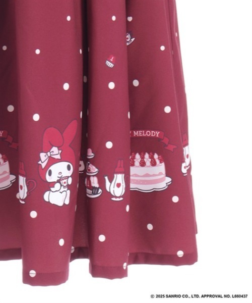 axes femme（アクシーズファム）の「マイメロディ／ジャンスカ（ワンピース・レディース・レッド/ブラック・FREE）」の18枚目の写真