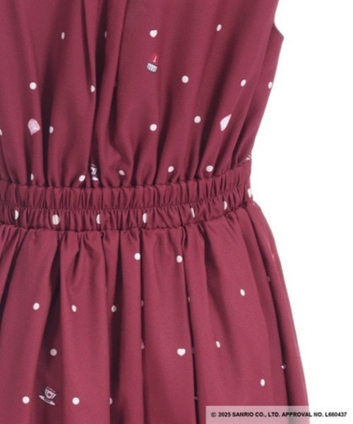 axes femme（アクシーズファム）の「マイメロディ／ジャンスカ（ワンピース・レディース・レッド/ブラック・FREE）」の16枚目の写真