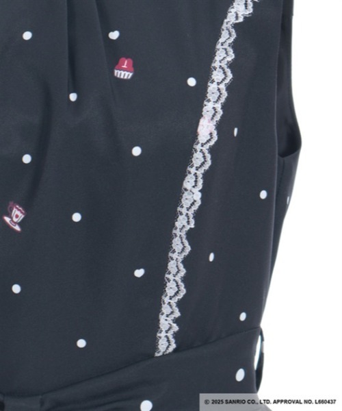 axes femme（アクシーズファム）の「マイメロディ／ジャンスカ（ワンピース・レディース・レッド/ブラック・FREE）」の7枚目の写真