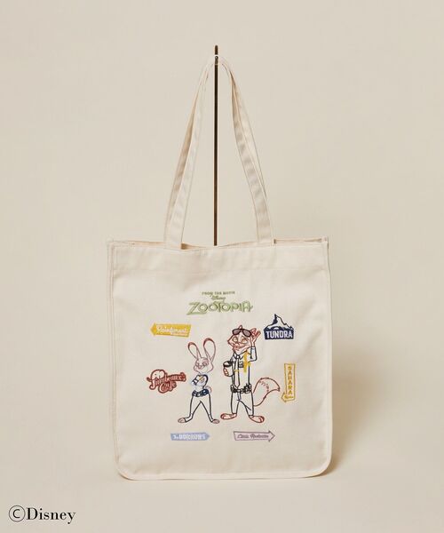 Zootopia/スクエア刺繍トート（トートバッグ）｜Disney