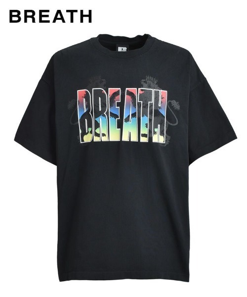 BREATH（ブレス）の「【BREATH】IRON LION LOGO TEE / ブラック [BR25SS-C5016]（Tシャツ/カットソー・メンズ・ブラック・M）」の2枚目の写真