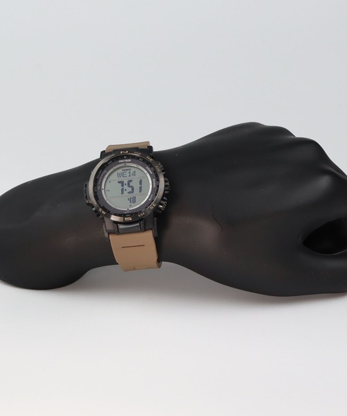 PRO TREK（プロトレック）の「Climber Line（クライマーライン） / 電波ソーラー / PRW-35LD-5JF（デジタル腕時計・メンズ・ダークブラウン・FREE）」の20枚目の写真