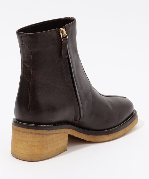 LEMAIRE（ルメール）の「LEMAIRE ANKLE PIPED BOOTS（ブーツ・レディース・ダークブラウン・37）」の5枚目の写真