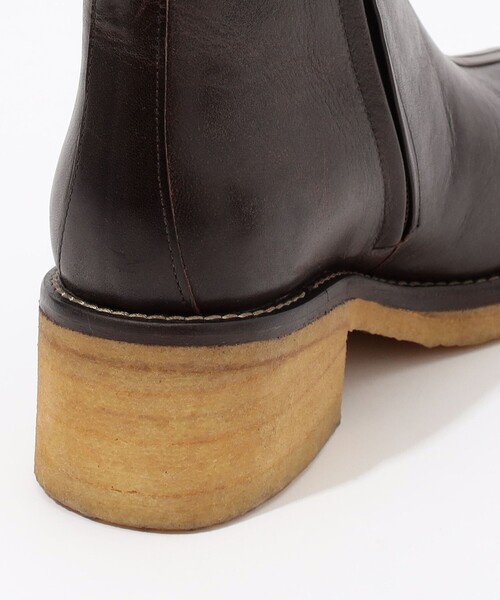 LEMAIRE（ルメール）の「LEMAIRE ANKLE PIPED BOOTS（ブーツ・レディース・ダークブラウン・37）」の7枚目の写真