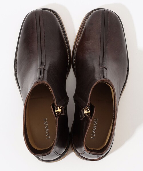 LEMAIRE（ルメール）の「LEMAIRE ANKLE PIPED BOOTS（ブーツ・レディース・ダークブラウン・37）」の8枚目の写真