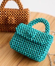 The Bagmati | 【BAGMATI】ウッドビーズバッグ(ショルダーバッグ)