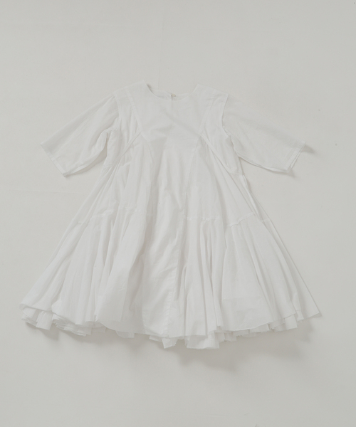 ⭐︎SALE⭐︎AAYUSHI/アユーシ　ボリュームフレアハーフスリーブワンピース IENA｜《追加》AAYUSHI/アユーシ ボリュームフレアハーフ