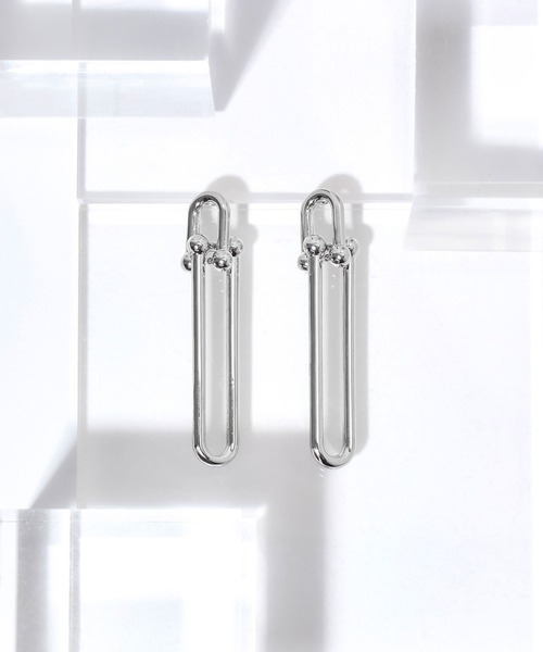 ROSE BUD（ローズバッド）の「DESIGN PIERCE（ピアス（両耳用）・レディース・シルバー・ONE SIZE）」の6枚目の写真