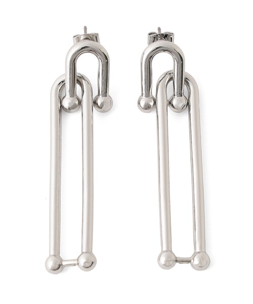 ROSE BUD（ローズバッド）の「DESIGN PIERCE（ピアス（両耳用）・レディース・シルバー・ONE SIZE）」の9枚目の写真