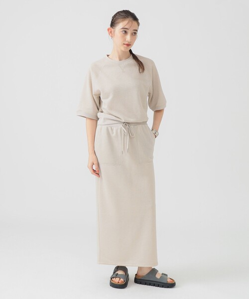 【タグ付】 ビーミングバイビームス セットアップ ワンピース ツイード ラメ入り B:MING by BEAMS（ビーミングバイビームス）の「B:MING by BEAMS