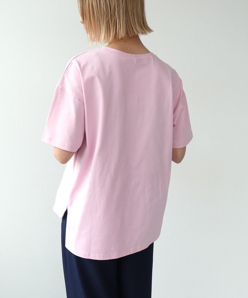 セール】スタースタッズロゴ刺繍プルオーバー（Tシャツ