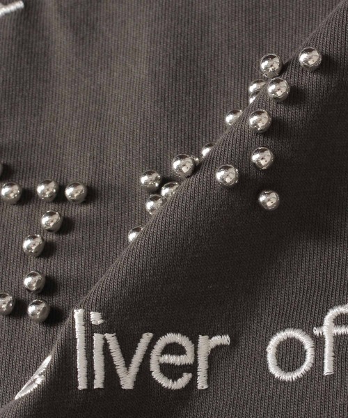 セール】スタースタッズロゴ刺繍プルオーバー（Tシャツ
