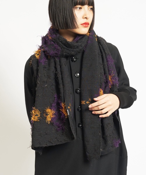 ダマスクJQストール（ストール/ショール）｜gomme（ゴム）の