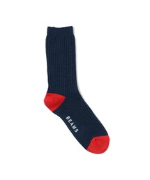 BEAMS（ビームス）の「2トーン ワッフル クルーソックス（ソックス/靴下）」