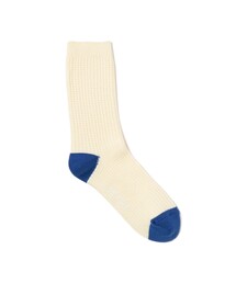 BEAMS | 2トーン ワッフル クルーソックス(ソックス/靴下)