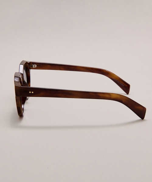 lafont ブラウンオーバルサングラス ケース付き lafont ブラウンオーバルサングラス ケース付き