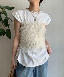 【DOUDOU】2枚set ロングTEE カットソー ホワイト×ブラック 2枚SET TEE | DOUDOU(ドゥドゥ)レディース | PAL CLOSET(パル