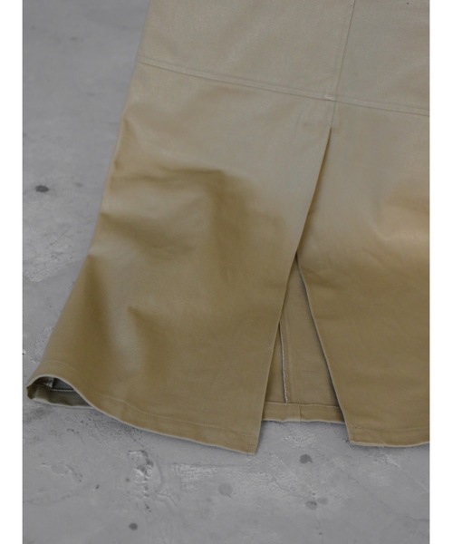 Katrin TOKYO(カトリーントーキョー)の「cut-out chino skirt(スカート・レディース・グレー/ベージュ・XS/S/M/S-Short)」の6枚目の写真