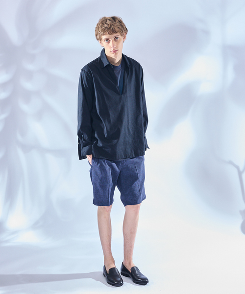 ABAHOUSE(アバハウス)の「ソロストレッチ リネン イージーショートパンツ / セットアップ対応(その他パンツ・メンズ・ベージュ/ネイビー/グリーン/ブラウン系その他2・44/46/48)」の21枚目の写真