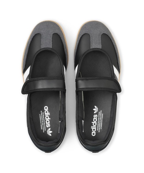 adidas（アディダス）の「SAMBA JANE W　JQ6445（スニーカー・レディース・ブラック・23.5cm/23.0cm/25.0cm/24.5cm/24.0cm/22.5cm/27.5cm/26.5cm/26.0cm/27.0cm/28.0cm/25.5cm/22.0cm）」の4枚目の写真