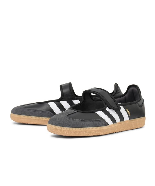 adidas（アディダス）の「SAMBA JANE W　JQ6445（スニーカー・レディース・ブラック・23.5cm/23.0cm/25.0cm/24.5cm/24.0cm/22.5cm/27.5cm/26.5cm/26.0cm/27.0cm/28.0cm/25.5cm/22.0cm）」の3枚目の写真