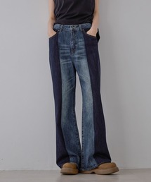 JEANASIS ブーツカットデニム 美品】JEANASIS ブーツカットデニムパンツ（Mサイズ） - メルカリ