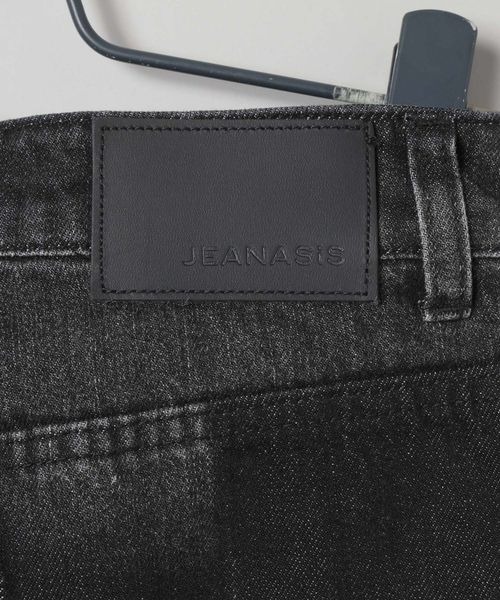 JEANASIS（ジーナシス）の「リメイクライクフレアデニム/571988（デニムパンツ・レディース・ブラック/ブルー・SMALL/MEDIUM）」の3枚目の写真