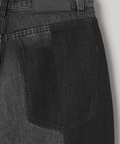 JEANASIS（ジーナシス）の「リメイクライクフレアデニム/571988（デニムパンツ・レディース・ブラック/ブルー・SMALL/MEDIUM）」の11枚目の写真