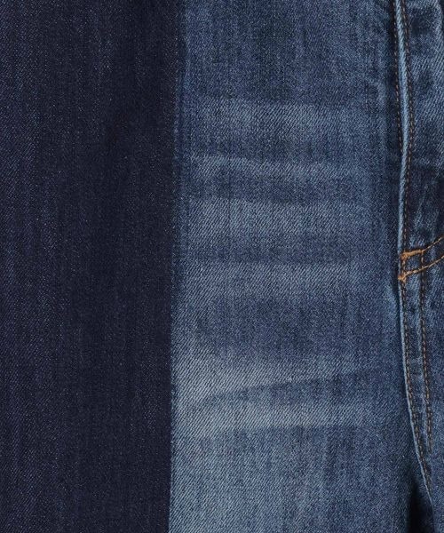 JEANASIS（ジーナシス）の「リメイクライクフレアデニム/571988（デニムパンツ・レディース・ブラック/ブルー・SMALL/MEDIUM）」の9枚目の写真