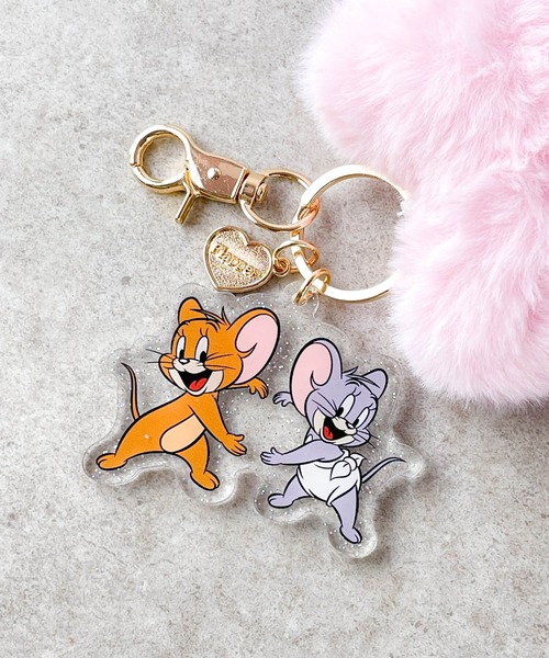 FLAPPER（フラッパー）の「TOM and JERRY×Flapper ハートチャーム（チャーム・レディース・ピンク/イエロー・FREE）」の4枚目の写真