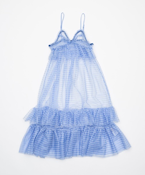 gingham check cami dress/ギンガムチェックキャミワンピース