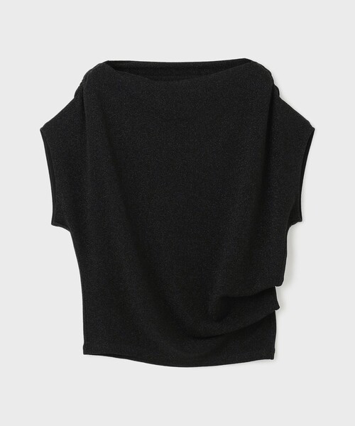 Diagram(ダイアグラム)の「ラメドレープカットトップ(Tシャツ/カットソー・レディース・ブラック/シルバー/ピンク・36)」の22枚目の写真