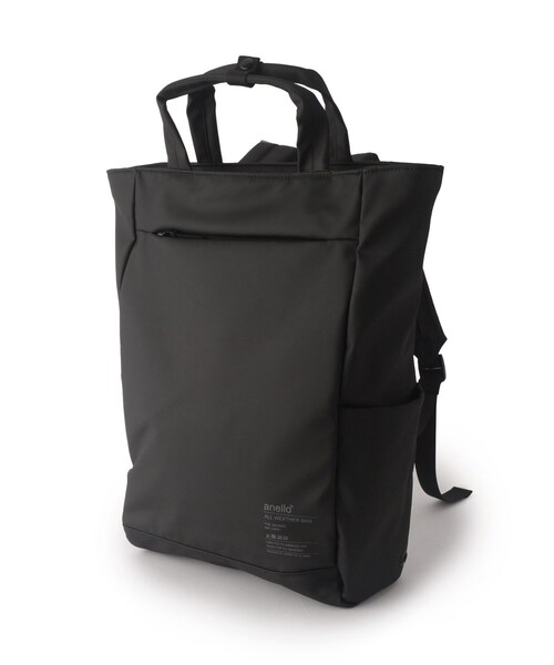 anello(アネロ)の「◆<anello>耐水スクエアリュック【A4・PC対応】(バックパック/リュック・レディース・サックスブルー/ブラック・00)」の22枚目の写真