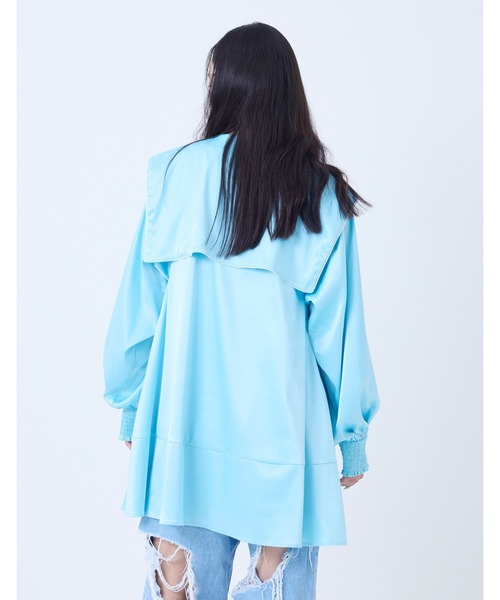 Little sunny bite(リトルサニーバイト)の「【little sunny bite】satin sailor dress(ワンピース・レディース・ピンク/ブルー/イエロー・SMALL/MEDIUM)」の5枚目の写真