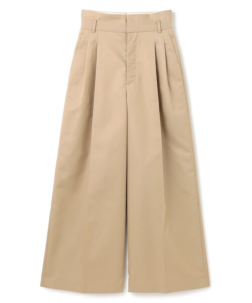 未使用 uncrave アンクレイヴ 撥水 チノギャバジン ベーシックトラウザー 撥水・手洗い可】チノギャバジン ベーシックトラウザー