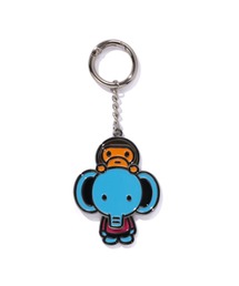A BATHING APE(AxCVOGCv)ELEPH ON BABY MILO METAL KEYCHAIN(L[z_[)