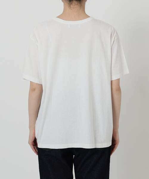 ⭐2025春夏⭐【新品タグ付】スローブイエナ▫USA コットンロゴプリントTEE セール】USAコットンロゴプリントTEE（Tシャツ/カットソー