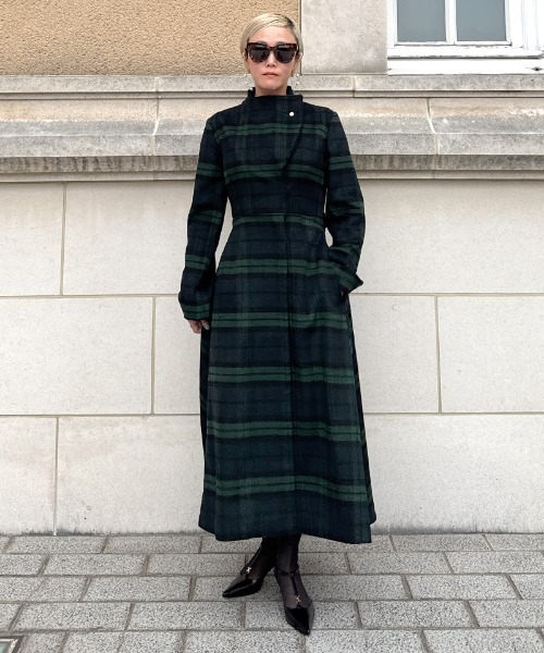 JENNE(ジェンヌ)の「フレンチシックウールコート(その他アウター・レディース・ネイビー/レッド・SMALL/MEDIUM/LARGE)」の16枚目の写真