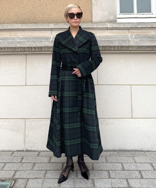JENNE(ジェンヌ)の「フレンチシックウールコート(その他アウター・レディース・ネイビー/レッド・SMALL/MEDIUM/LARGE)」の17枚目の写真