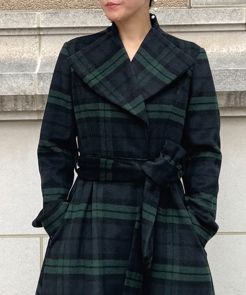 JENNE(ジェンヌ)の「フレンチシックウールコート(その他アウター・レディース・ネイビー/レッド・SMALL/MEDIUM/LARGE)」の19枚目の写真