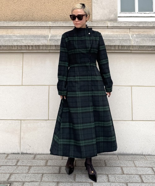 JENNE(ジェンヌ)の「フレンチシックウールコート(その他アウター・レディース・ネイビー/レッド・SMALL/MEDIUM/LARGE)」の11枚目の写真