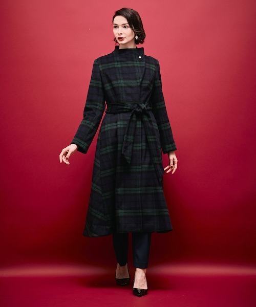 JENNE(ジェンヌ)の「フレンチシックウールコート(その他アウター・レディース・ネイビー/レッド・SMALL/MEDIUM/LARGE)」の13枚目の写真