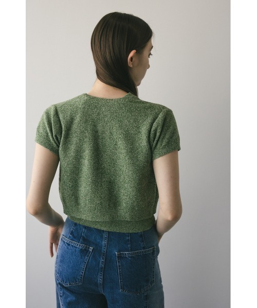 ニット セーター 2WAYパイルニットコンパクトトップ レディース STYLEMIXER | 2WAYパイルニットコンパクトトップ (ニット