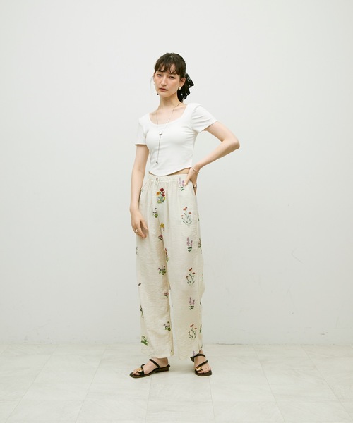 ケイナリタopen back top 38サイズ　カットソー Lutim by u（ルチバイユー）の「Open-back top with cups / カップ付