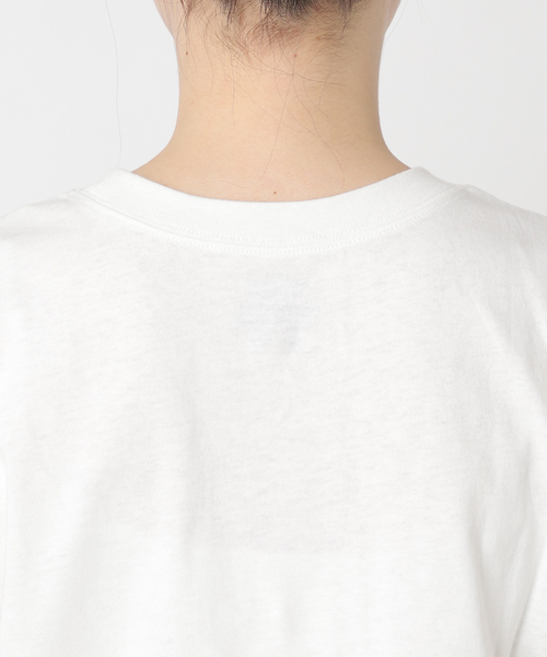 JOURNAL STANDARD（ジャーナルスタンダード）の「《追加4》汗ジミ防止天竺ノースリーブ（Tシャツ/カットソー・レディース・チャコールグレー/ブラック系その他/ホワイト・FREE）」の20枚目の写真