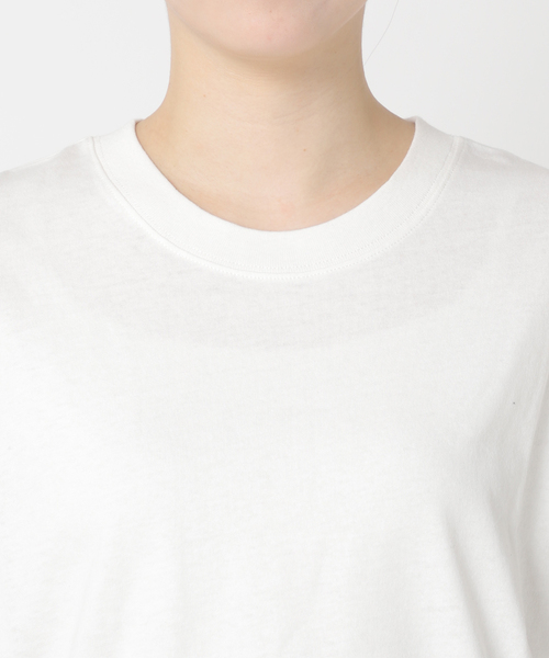 JOURNAL STANDARD（ジャーナルスタンダード）の「《追加4》汗ジミ防止天竺ノースリーブ（Tシャツ/カットソー・レディース・チャコールグレー/ブラック系その他/ホワイト・FREE）」の21枚目の写真