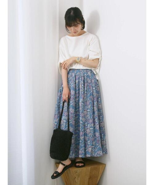 Samansa Mos2 blue（サマンサモスモスブルー）の「【Made in India】花